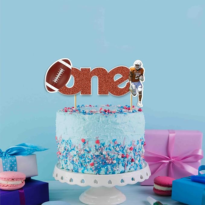Seyal® American Football One cake topper