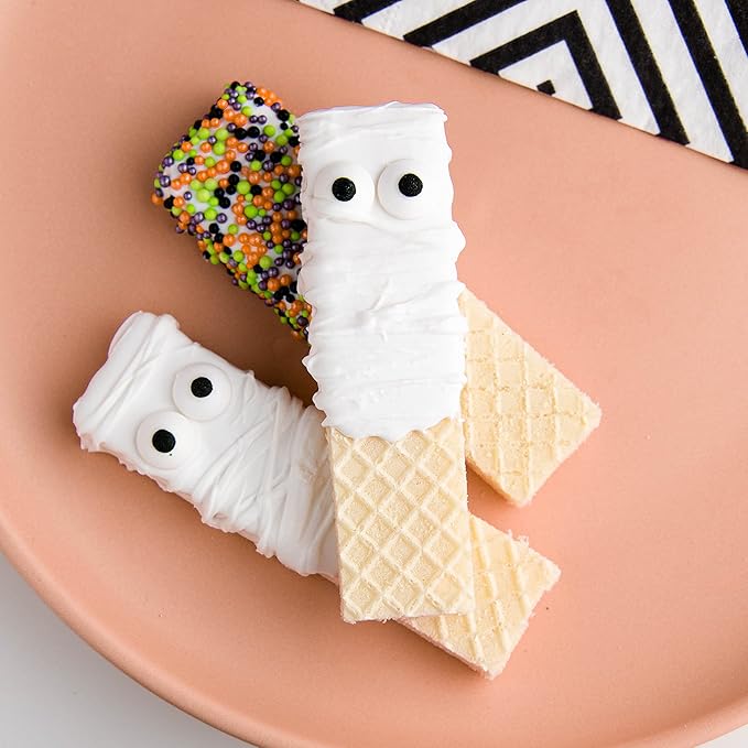 Sweets Indeed Halloween Sprinkles, Candy Eyeballs, Edible Eyes, Assorted Variety Tacklebox, Perfect for Cake Decorations, Baking, Ice Cream, Cookies, Cupcake Topper, 2.53 ounces (Halloween Tacklebox)