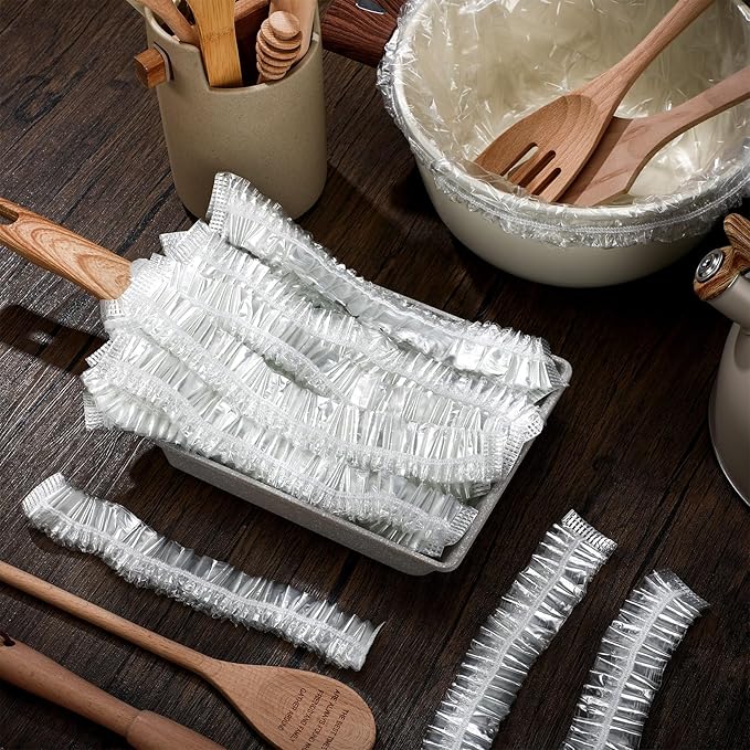 Maxdot 50 Pcs Disposable Slow Cooker Liners with Elastic Band Multi Use Cooking Pot Liners Fit 3 QT to 6.5 QT Large Slow Cooker Cooking Bags Suitable for Oval and Round Pots