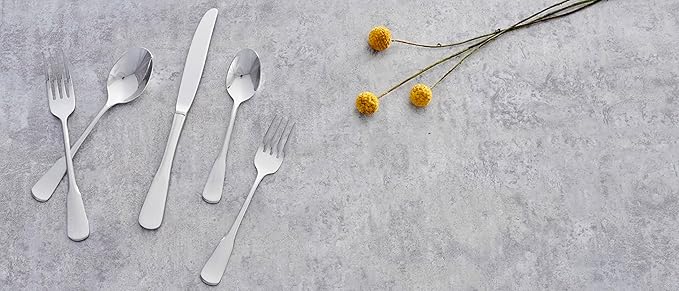 Oneida Colonial Boston 45-Piece Flatware Set, Service for 8