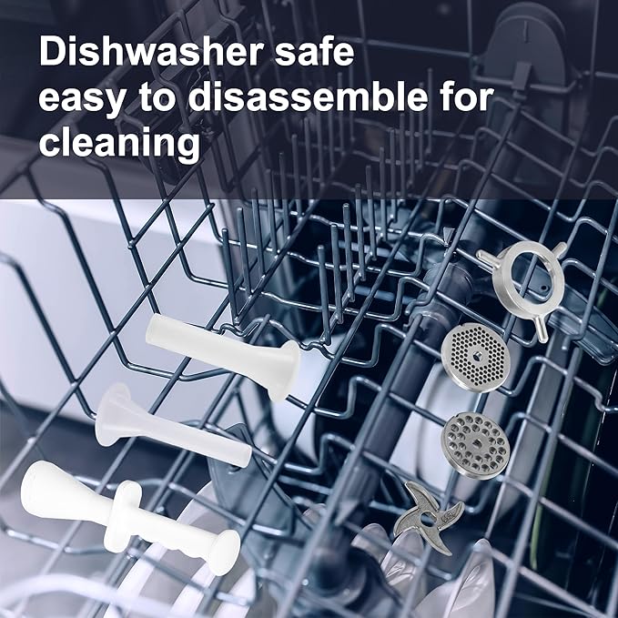 #32 Electric Commercial Meat Grinder Machine, 21 lbs Per Minute, 2 HP Heavy Duty Stainless Steel Meat grinder with sausage sufffer, Ideal for deer processing, Pet Food,Heavy Use