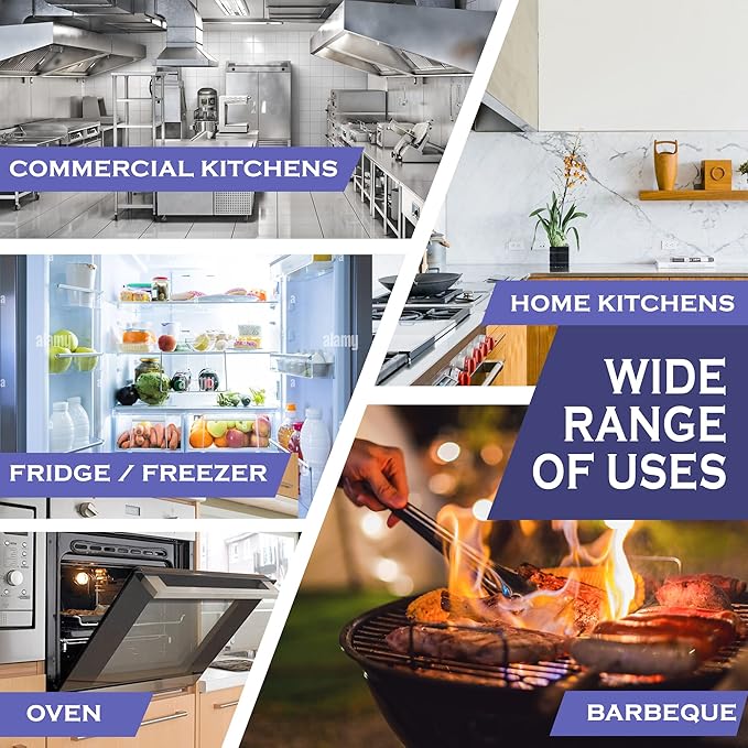 Aluminum Foil Wrap for Food -12 x 1000 FT (2 Box) Heavy Duty Aluminum Foil - BBQ Silver Foil Rolls for Grilling, Roasting, Baking - Perfect for Commercial & Home Use