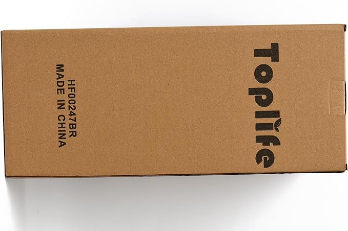 Toplife Spiral Design Metal Egg Skelter Dispenser Rack, Storage Display Rack, Brown