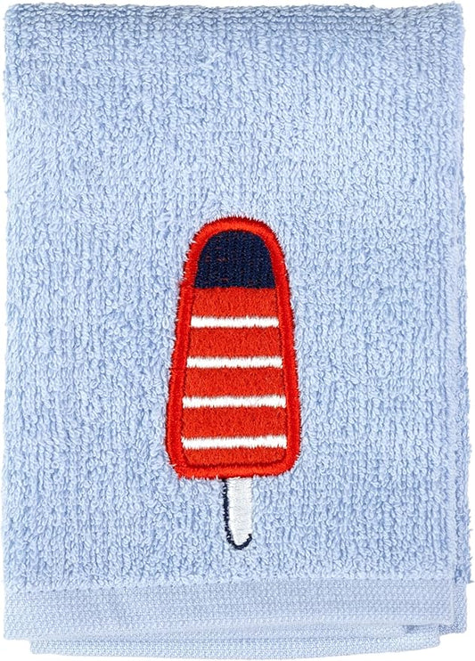 MÜkitchen SCRUBSY 100% Cotton Kitchen Dish Cloth with Built in Scrubber | Various Designs and Super Absorbant (Popsicle)