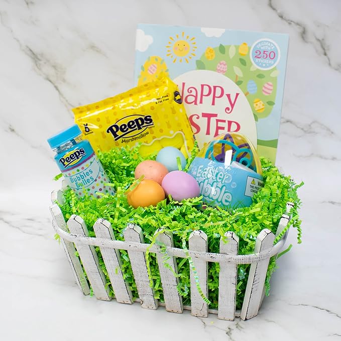 MagicWater Crinkle Cut Paper for Gift Baskets - 2LB - Diamond Lime - Perfect for Shredded Paper Filler, Basket Filler, Gift Boxes, Bridesmaid Gifts, Halloween Stuffers & More – Ideal for All Occasions