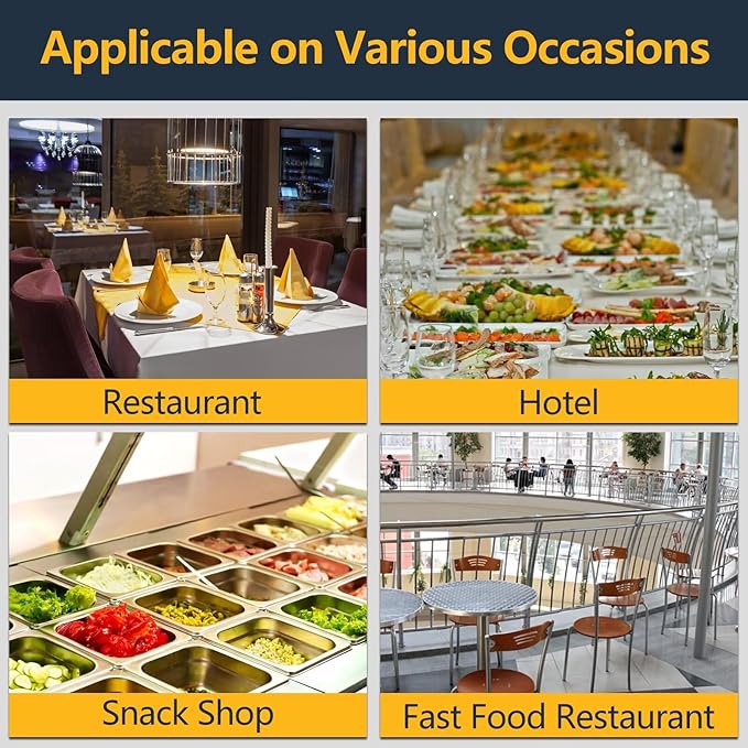 13.6QT Electric Deep Fryer with 6L(6.5QT)Frying Basket&Lid,1750W Stainless Steel Commercial Countertop Single Tank Oil Fryers with Temperature Control&Timer for Home Kitchen Restaurant