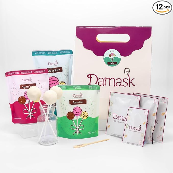 Classic Vanilla Cake Pop Kit - White Chocolate Coating