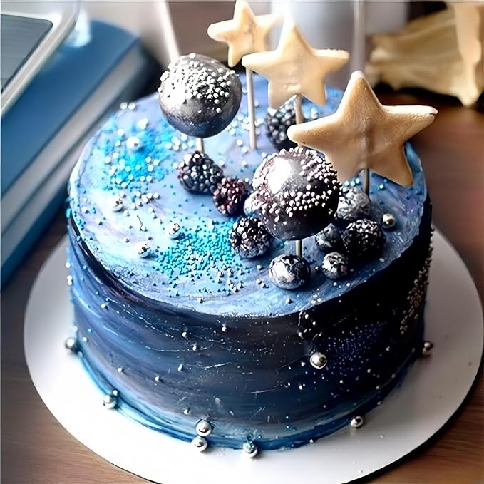 Silver Sprinkles Candy Mix Size Edible Pearls Cake Decorations Cupcake Toppers Cookie Decorating Perfect for Wedding Party Valentine Halloween Christmas Supplies 4.58OZ