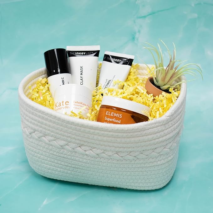 MagicWater Crinkle Cut Paper for Gift Baskets - 2LB - Diamond Canary - Perfect for Shredded Paper Filler, Basket Filler, Gift Boxes, Bridesmaid Gifts, Halloween Stuffers & More – For All Occasions