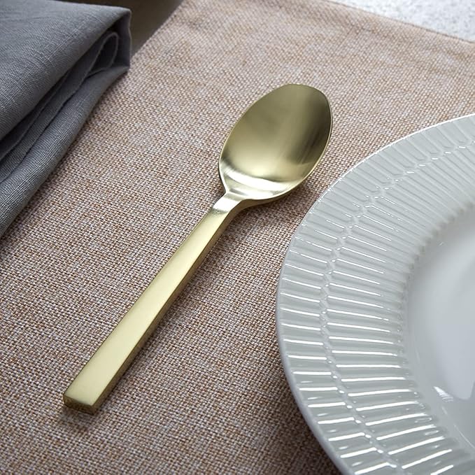 Oneida Chef's Table Champagne 20 Piece Everyday Flatware Set, Service for 4, 18/0 Stainless Steel, Silverware Set