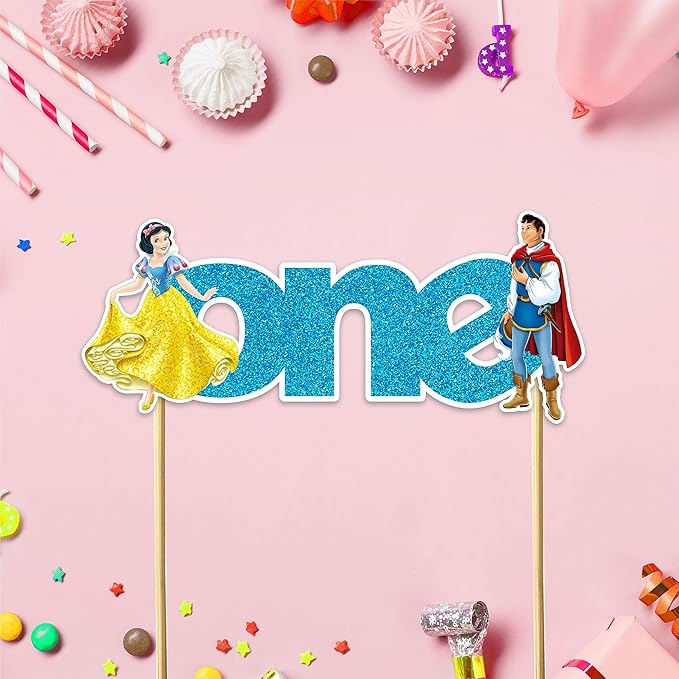 Seyal® Snow White and the Sevn Dwafs One cake topper