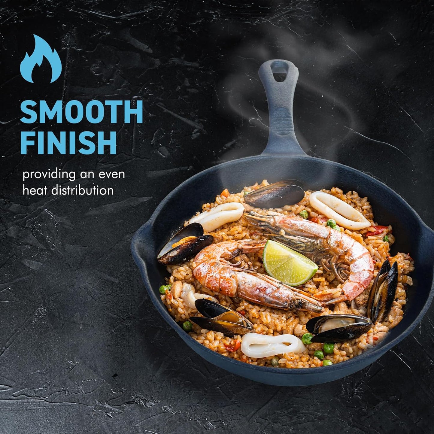 8 Inch Cast Iron oven safe tarte tatin pan/skillet