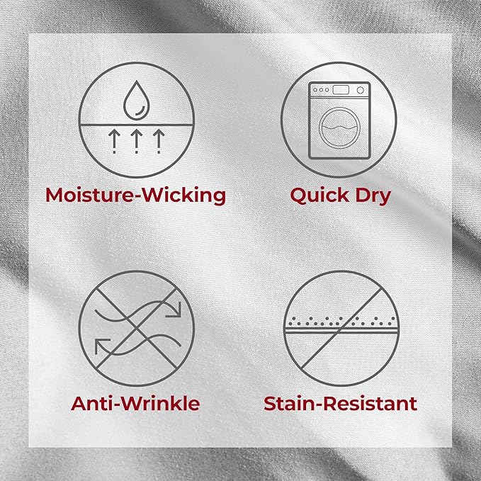 Mellanni Extra Deep Twin Sheets - 3 PC Iconic Collection Bedding - Hotel Luxury, Ultra Soft, Cooling Bed Sheets - Wrinkle, Fade, Stain Resistant (Twin, Light Gray)