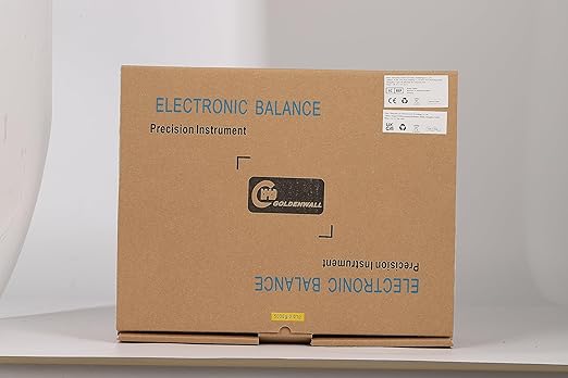 CGOLDENWALL Lab Scale 5kgx0.1g Digital Precision Scale Electronic Balance Laboratory Weighing Industrial Scale Kitchen Counting Scale Scientific Scale Calibrated (5kg, 0.1g)