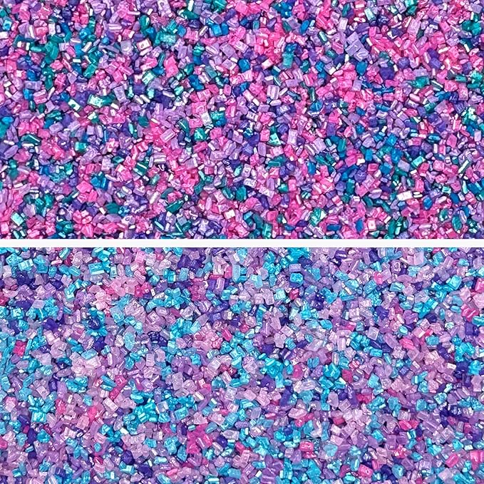 Fancy Sprinkles Cosmicpolitan Fancy Sugar Set (Chromatica and Enchanted 4 OZ)