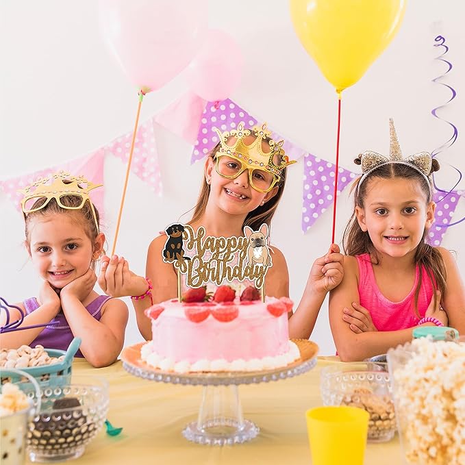 Seyal® Pupy Dog Happy Birthday cake topper