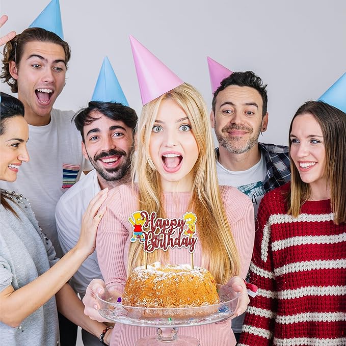 Seyal® Brt Simpson Happy Birthday Cake Topper