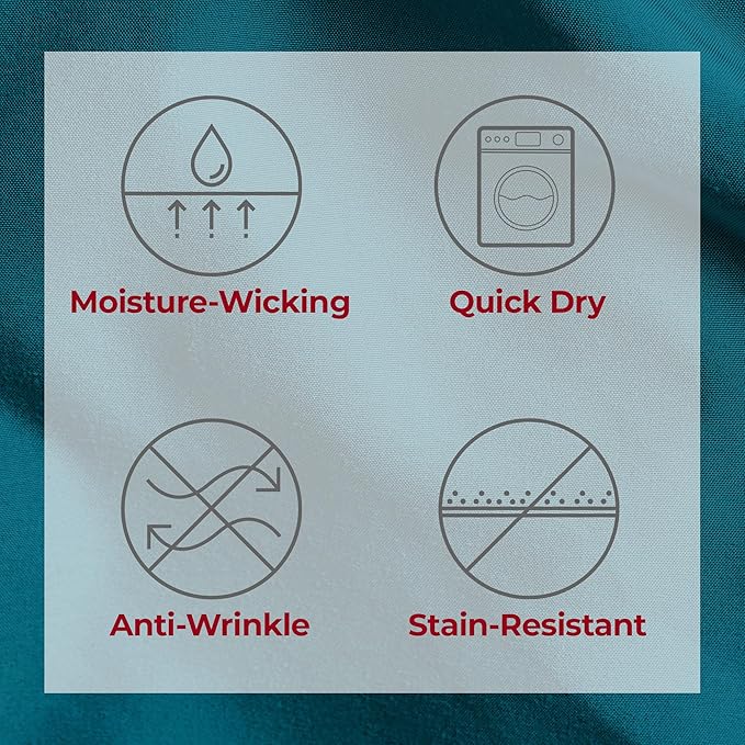 Mellanni Twin XL Sheets Set - 3 PC Iconic Collection Bedding - Hotel Luxury, Extra Soft, Cooling Bed Sheets - Wrinkle, Fade, Stain Resistant (Twin Extra Long, Teal)