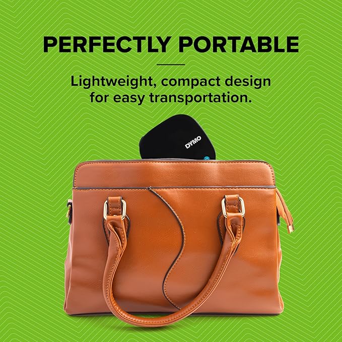 DYMO LetraTag 200B Bluetooth Label Maker Value Pack | Compact Label Printer | Connects Through Bluetooth Wireless Technology to iOS and Android | Includes 3 Assorted Label Tapes