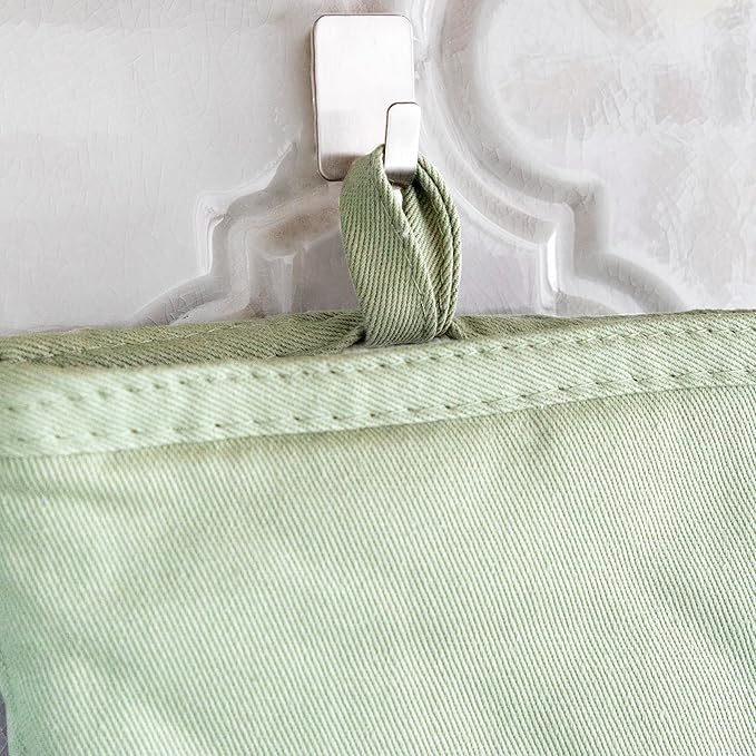 All-Clad Silicone Oven Mitts: Heat Resistant up to 500 Degrees - 100% Cotton & Silicone, 14"x7" Oven Mitt for Kitchen and Barbeque, 2-Pack, Fennel