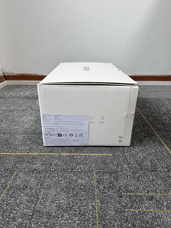 SiFENE Cold Press Juicer Machine, Slow Masticating Juicer, Vegetable and Fruit Juice Extractor Maker Squeezer, Easy to Clean, Non-BPA, White