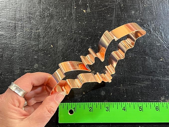 Bat Cookie Cutter, 6" Made in USA by The Fussy Pup