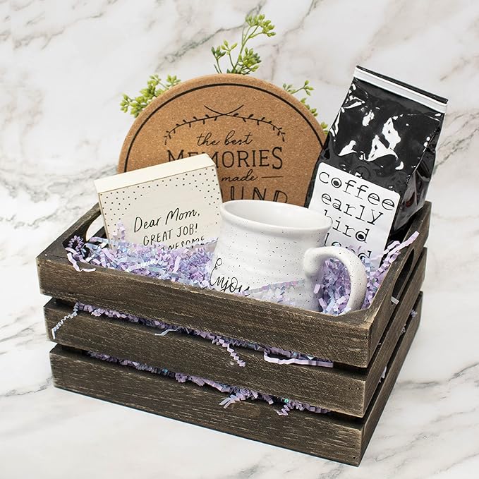 MagicWater Crinkle Cut Paper for Gift Baskets - 2LB - Diamond Lavender - Perfect for Shredded Paper Filler, Basket Filler, Gift Boxes, Bridesmaid Gifts, Halloween Stuffers & More – For All Occasions