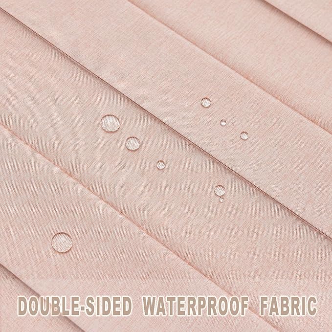 Vatge Accordion Style Doors Curtain - Pink Closet Curtains for Open Closet, 80 Inch Long Room Separation Curtains for Girls' Bedroom Door, and Open Closet Cover, 1 Panel with Tieback, W52 x L78, Pink