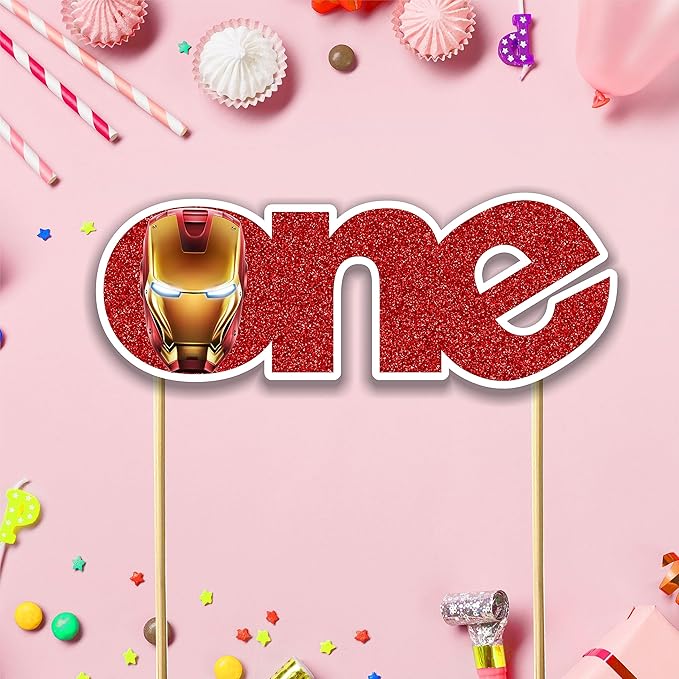 Seyal® Irn man One Cake Topper