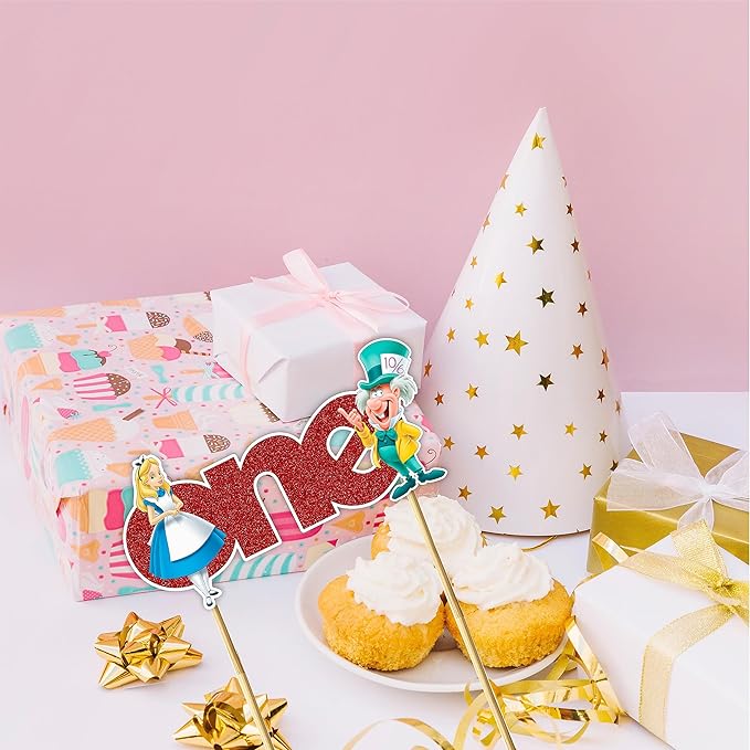 Seyal® Alice in Wondrland One cake topper