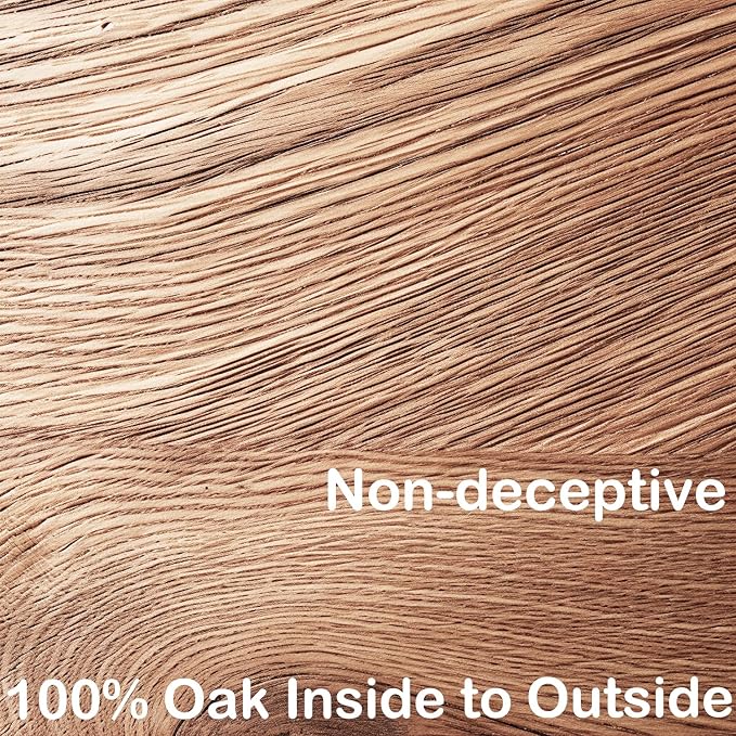 9" USA Oak Wood Lazy Susan Organizer Kitchen Turntable for Cabinet Pantry Table Organize