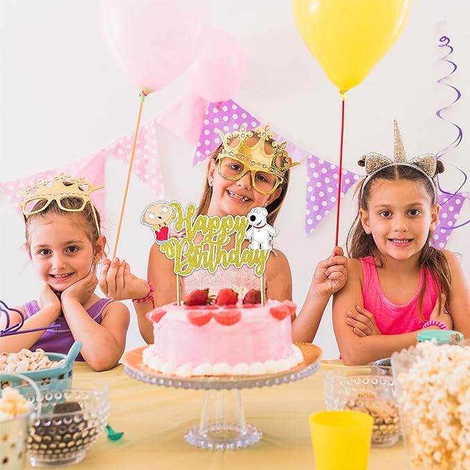 Seyal® Stewe Grifin Happy Birthday cake topper