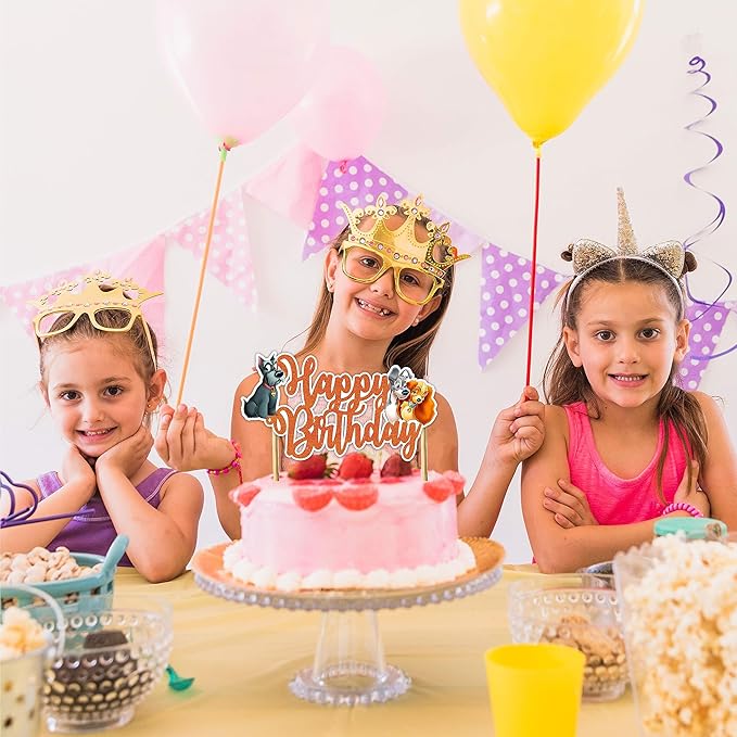Seyal® Lady and the Trmp Happy Birthday Cake Topper