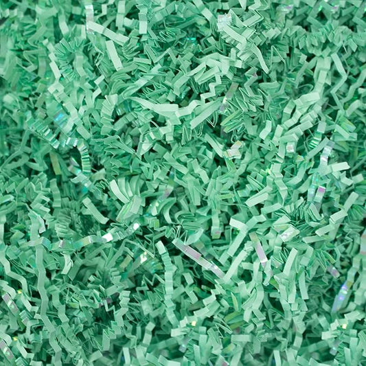 MagicWater Crinkle Cut Paper for Gift Baskets - 2LB - Diamond Mint - Perfect for Shredded Paper Filler, Basket Filler, Gift Boxes, Bridesmaid Gifts, Halloween Stuffers & More – Ideal for All Occasions