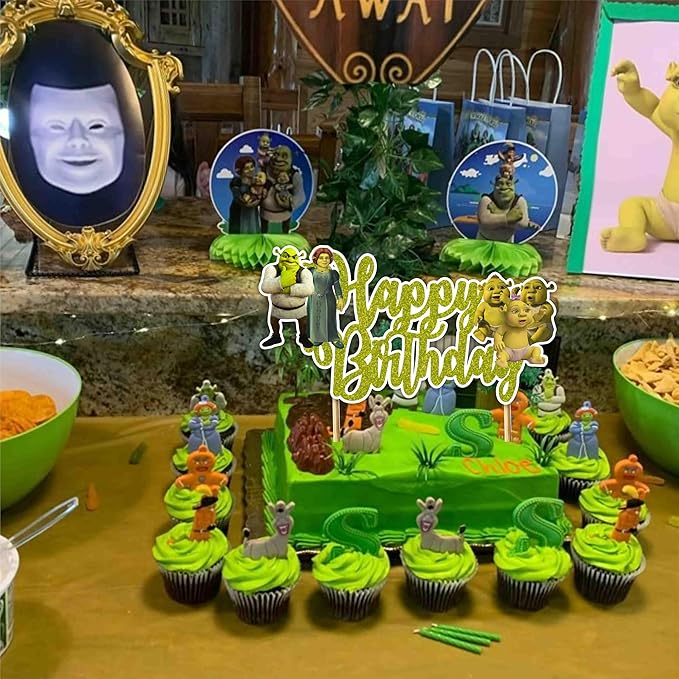 Seyal® Shrk Happy Birthday Cake Topper