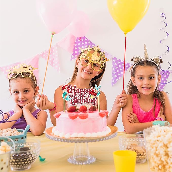 Seyal® The Litle Mermaid Happy Birthday Cake Topper