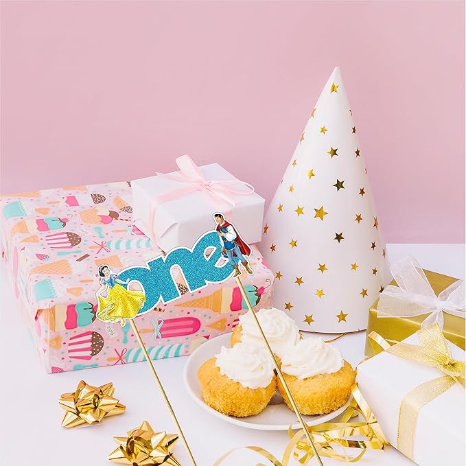 Seyal® Snow White and the Sevn Dwafs One cake topper