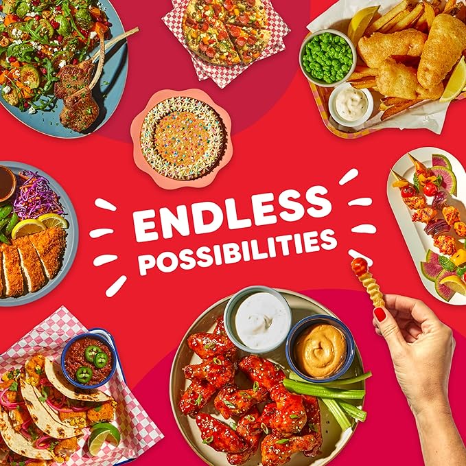 Instant Pot Vortex 6QT XL Air Fryer, 4-in-1 Functions that Crisps, Roasts, Reheats, Bakes for Quick Easy Meals, 100+ In-App Recipes, is Dishwasher-Safe, from the Makers of Instant Pot, Black