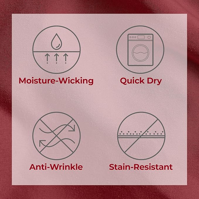 Mellanni Twin XL Sheets Set - 3 PC Iconic Collection Bedding - Hotel Luxury, Extra Soft, Cooling Bed Sheets - Wrinkle, Fade, Stain Resistant (Twin Extra Long, Brick Red)