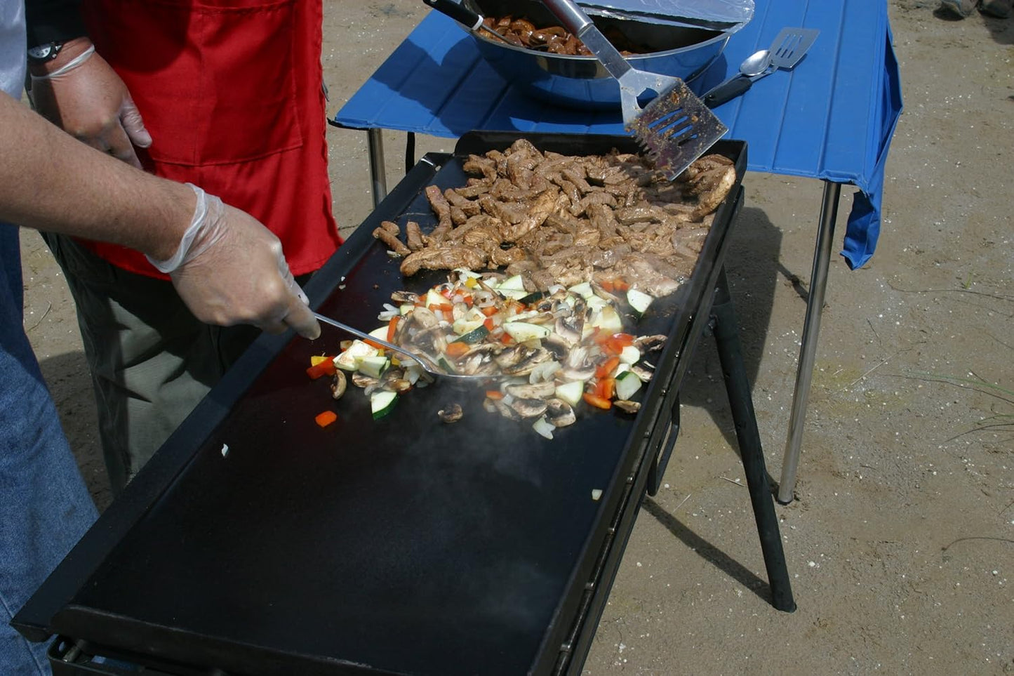 Camp Chef 3-Burner Griddle - Professional Flat Top Griddle for Camp Chef Cooking Systems - Outdoor Cooking Equipment - Fits 16" Cooking Systems