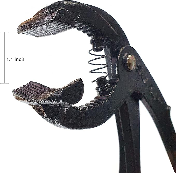 LENITH Aluminum Hot Pot Tongs Holder For Korean Stone Ceramic Bibimbap Bowl, Dolsot, Ddukbaegi, Sizzling Hot Pot (BLACK)