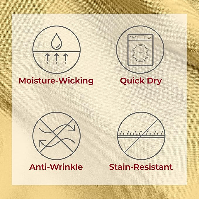 Mellanni Twin XL Sheets Set - 3 PC Iconic Collection Bedding - Hotel Luxury, Extra Soft, Cooling Bed Sheets - Wrinkle, Fade, Stain Resistant (Twin Extra Long, Yellow)