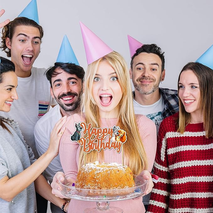 Seyal® Lady and the Trmp Happy Birthday Cake Topper