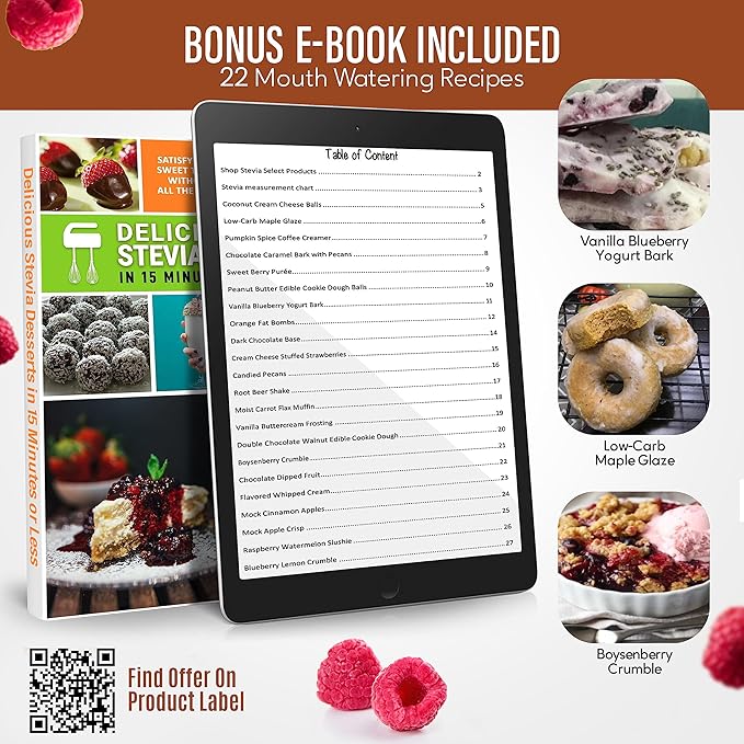 Stevia Select Caramel Flavored Liquid Stevia – Zero Calorie Coffee, Tea, Drink & Baking Sweetener, All-Natural, No Erythritol, Keto-Friendly Sugar Alternative, 300 Servings – 2 Oz