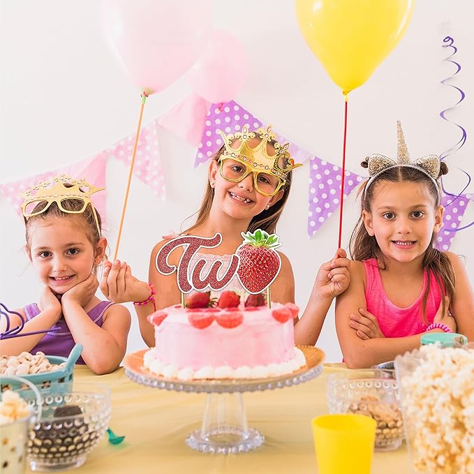 Seyal® Real Strawberry Two Cake Topper