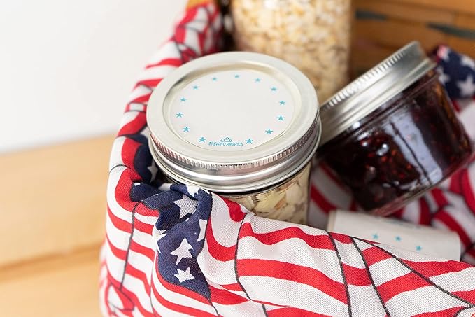 Dissolvable Food Labels for Canning, Pantry, Food Containers, and Mason Jar Food Prep Storage and Organization - Made in USA - Completely Washes Away -250 Labels - 2 Inch Round