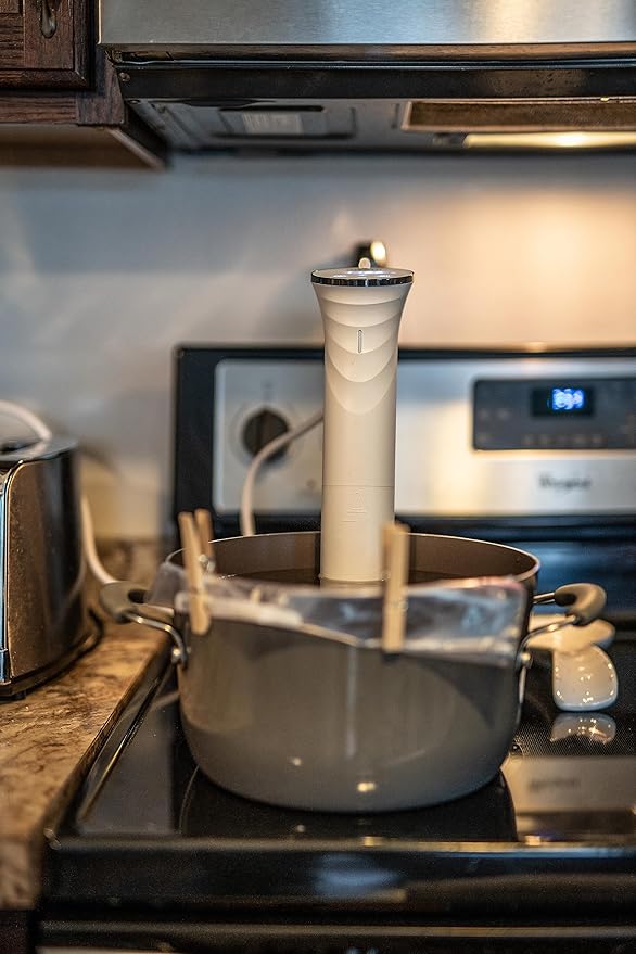 MEAT! Sous Vide 4 Commercial Grade Quality Cooker with a 4 Gallon Cooking Capacity for Vacuum-Sealed Meat or Vegetables