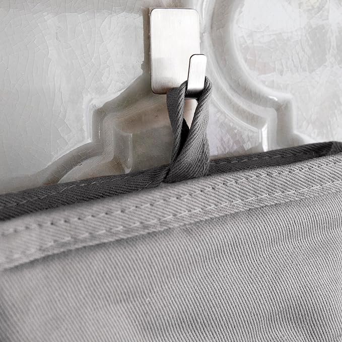 All-Clad Silicone Oven Mitts: Heat Resistant up to 500 Degrees - 100% Cotton & Silicone, 14"x7" Oven Mitt for Kitchen and Barbeque, 2-Pack, Titanium