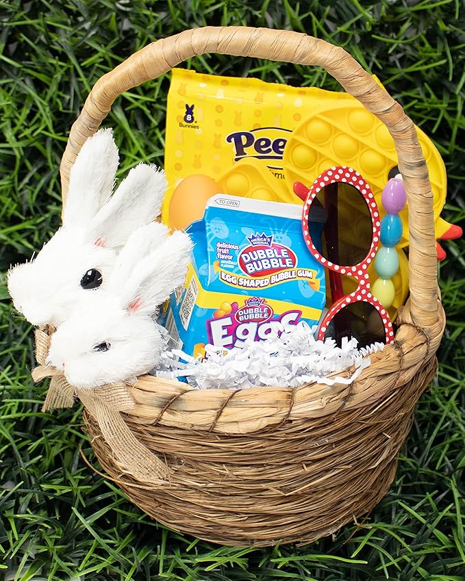 MagicWater Crinkle Cut Paper for Gift Baskets - 2LB White - Perfect for Shredded Paper Filler, Basket Filler, Gift Boxes, Bridesmaid Gifts, Halloween Stuffers & More – Ideal for All Occasions