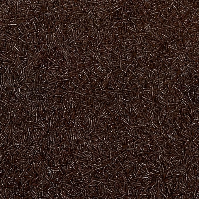 Fancy Sprinkles Chocolate Jimmies Crunchy Sprinkles, Real Sugar, For Ice Cream, Cookies, Cakes, Cupcakes, Dessert Decorating Sprinkles (0.5c)